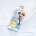 Glass Bottle Reed Diffuser Fragrance Flower Diffuser Set